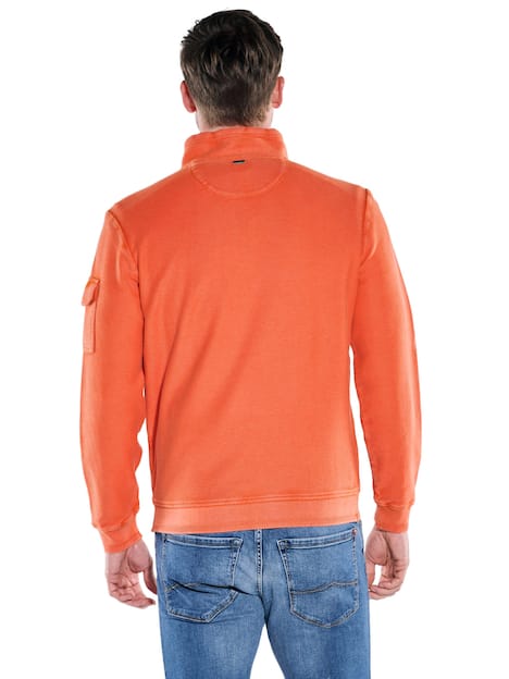 engbers Herren Sweatshirt Stehbund , Orange