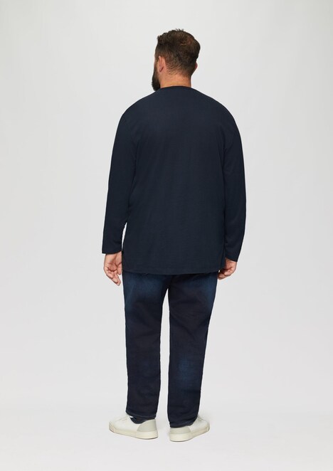 Softes Langarmshirt aus Baumwolljersey