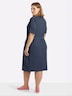 Kleid Kurzarm Ohne Kragen