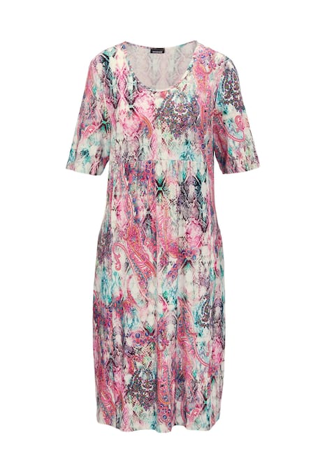 GOLDNER Jurk met print Gedess. jersey jurk