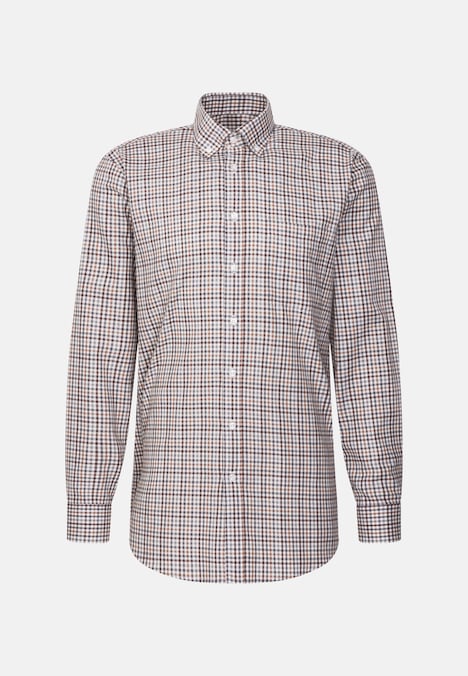 Herren Flanellhemd - Karo