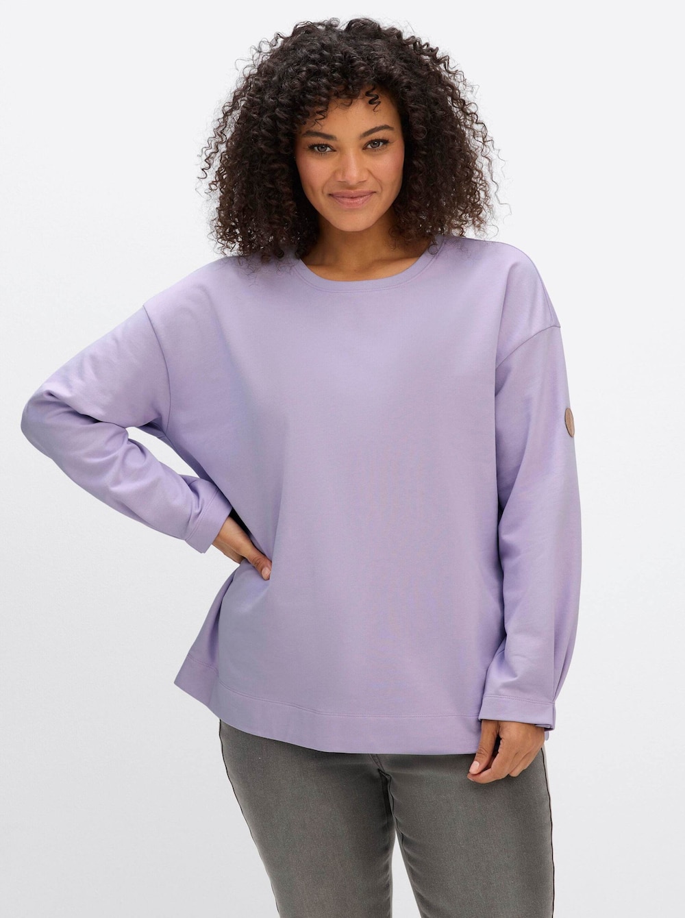 Sweatshirt Sweatshirt in Oversize-Form Langarm
