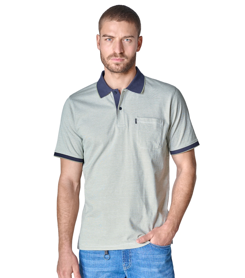 Polo-Shirt gestreift