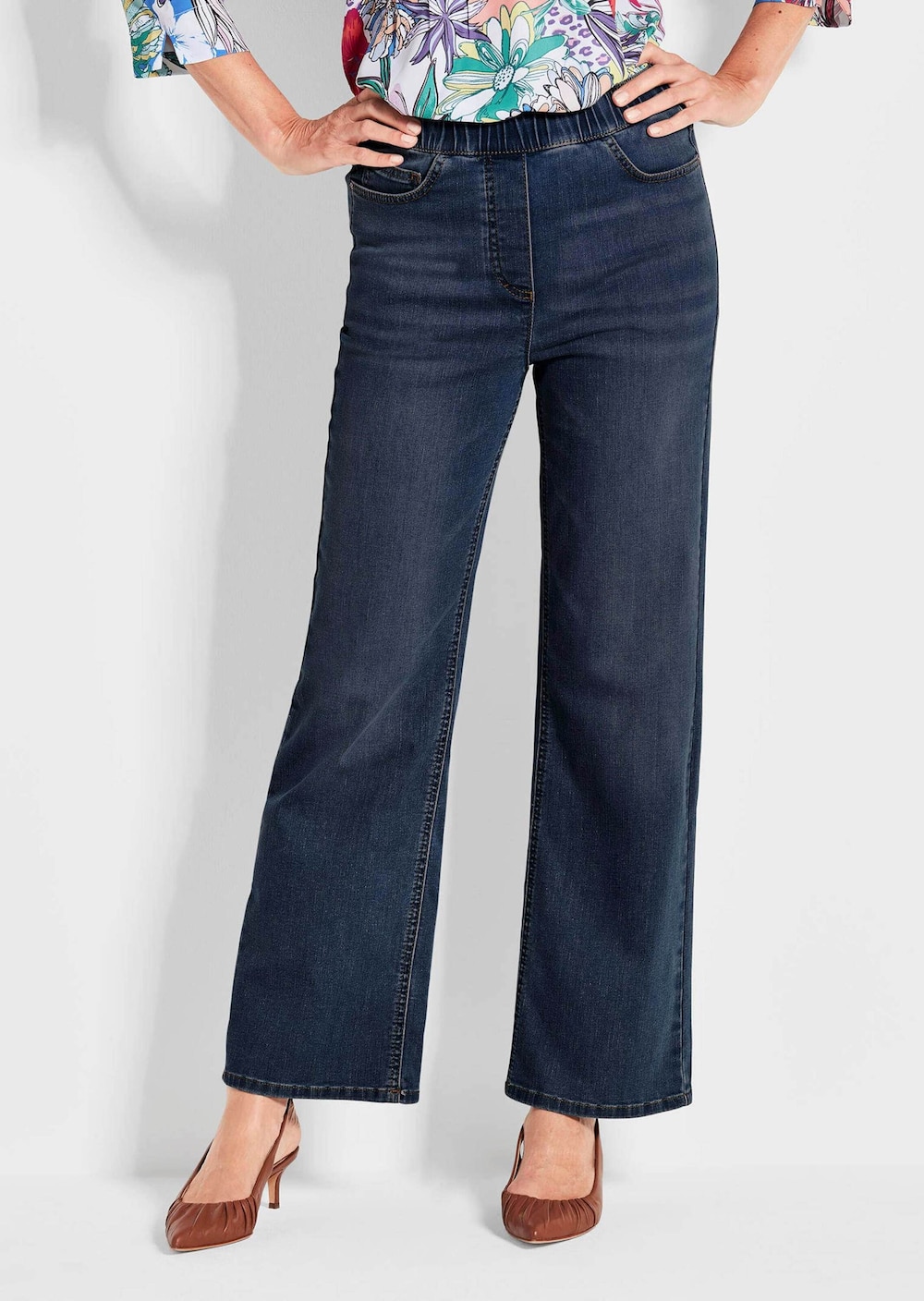 Schlupfjeans Bequeme Jeanshose VERA