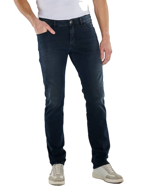 engbers Herren Super-Stretch-Jeans , Saphirblau