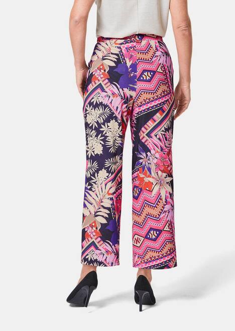 GOLDNER Culotte VERA Comfortabel elastische culotte VERA met print