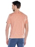 Herren Rundhals T-Shirt mit Brusttasche , Orange