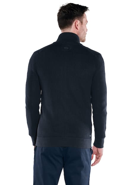 engbers Herren Cardigan regular , Saphirblau