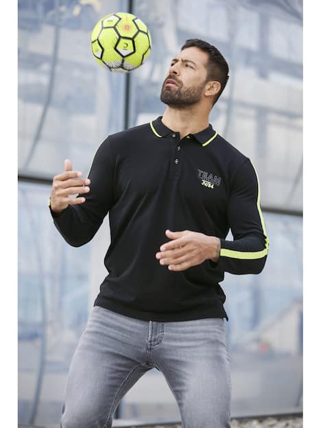 Langarm-Poloshirt SIGURDHILD