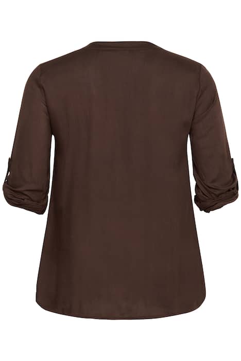 Langarm-Bluse Regular fit