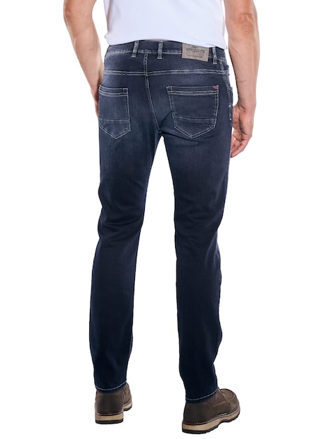 Herren Jeans 5-Pocket Superstretch , Saphirblau