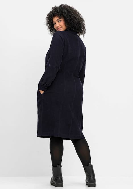 Cord-Kleid
