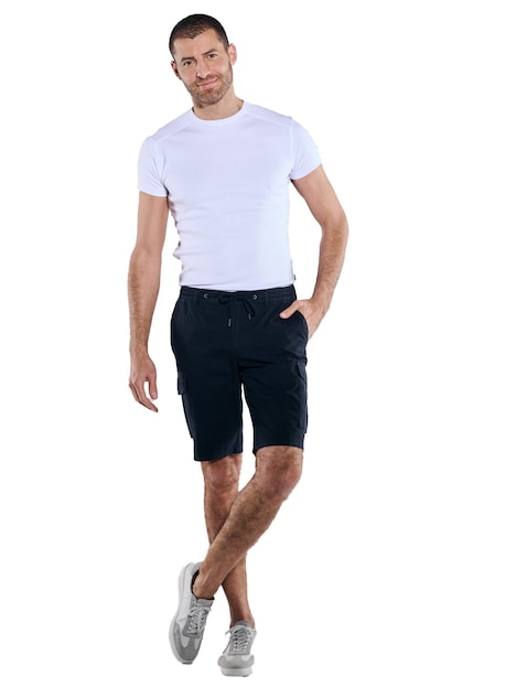 Herren Bermuda , Saphirblau