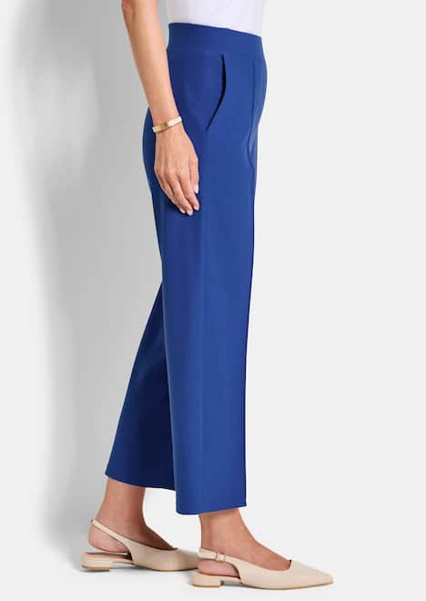 Elegante Stoffhose mit Biesen