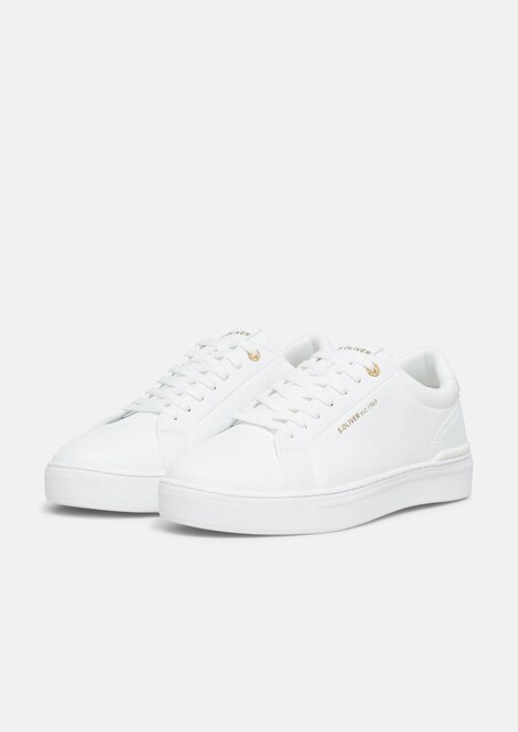 Legere Sneaker in Leder-Optik