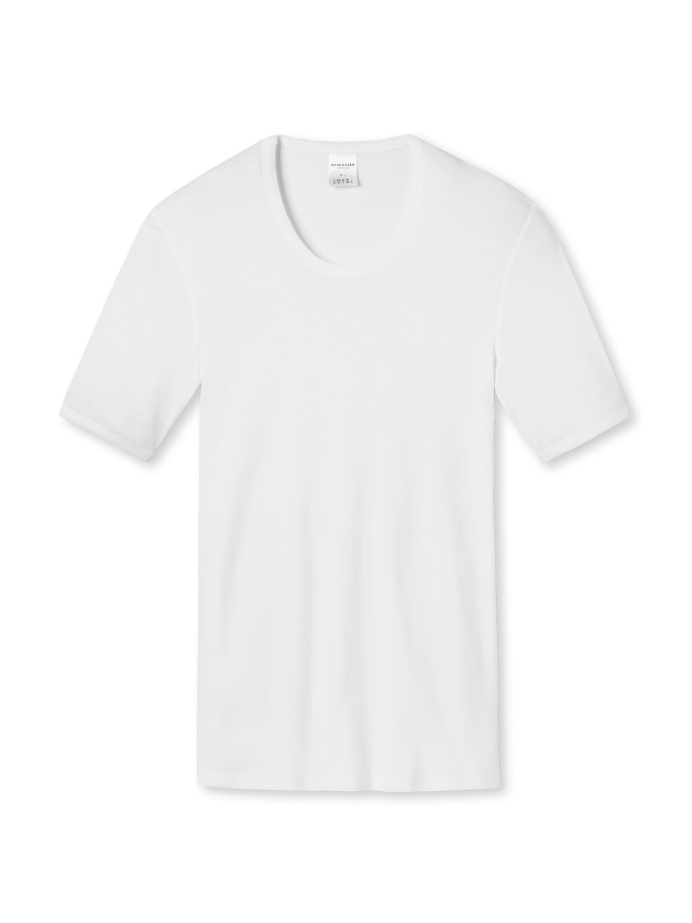 Schiesser Herren Unterhemd Essentials Feinripp