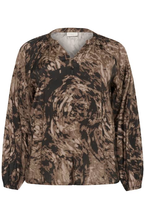 Kurzarm-Bluse Regular fit