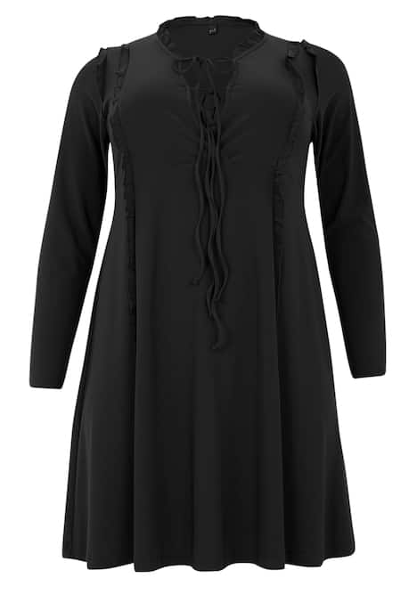 Kleid mit V-Ausschnitt
