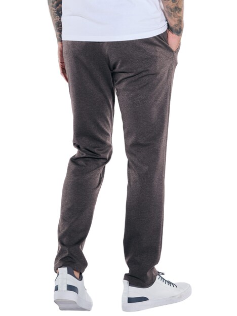 Herren Chino regular , Dunkelbraun