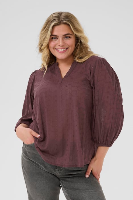 Langarm-Bluse A-shape