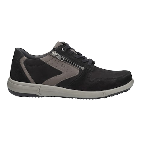 Herren Halbschuh Enrico 20, schwarz-kombi