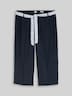 Culotte Hose mit Leinenanteil