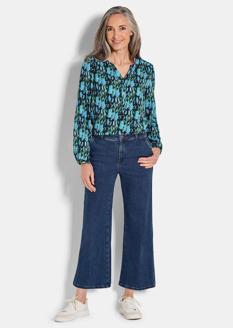 Weite 7/8-Jeans VERA mit Formbund