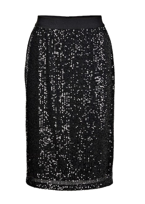 Festlicher Rock mit Rundumschlupfbund