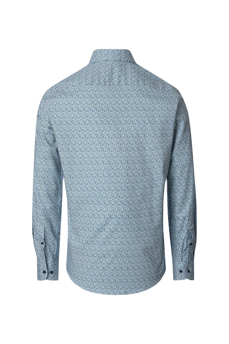 Freizeithemd Langarm Print Comfort Fit