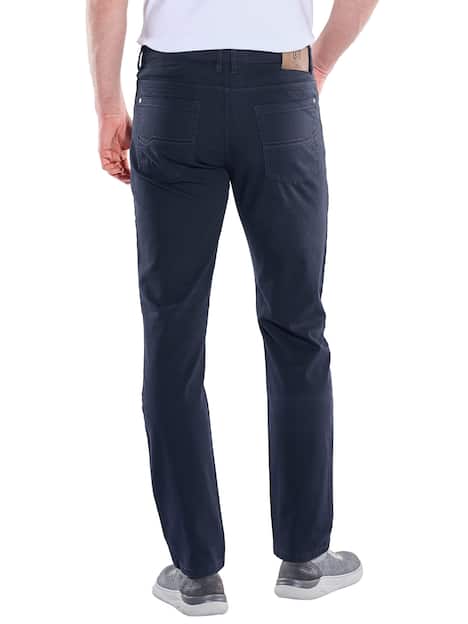 engbers Herren Hose regular , Marineblau