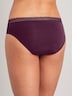 Schiesser Damen Perioden-Slip 2-Pack Secret Care - schwarz, pflaume
