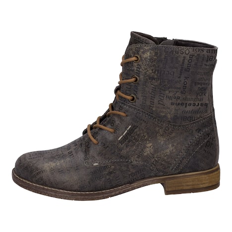 Damen Stiefelette Sienna 42, taupe