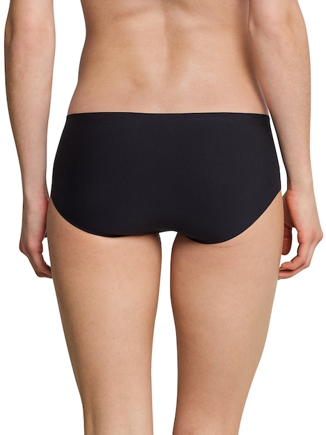 Schiesser Damen Slip Invisible Cotton - Invisible Cotton schwarz