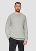 Crew-Neck-Pullover mit Farbeffekt