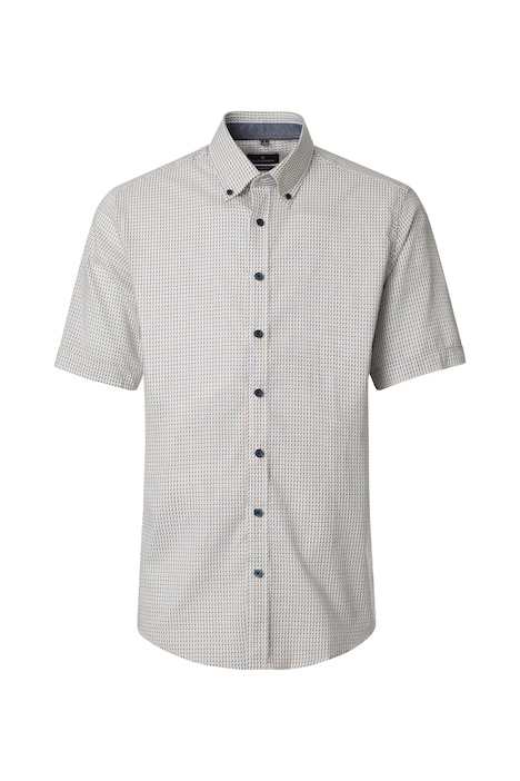 Freizeithemd Kurzarm Print Casual Fit