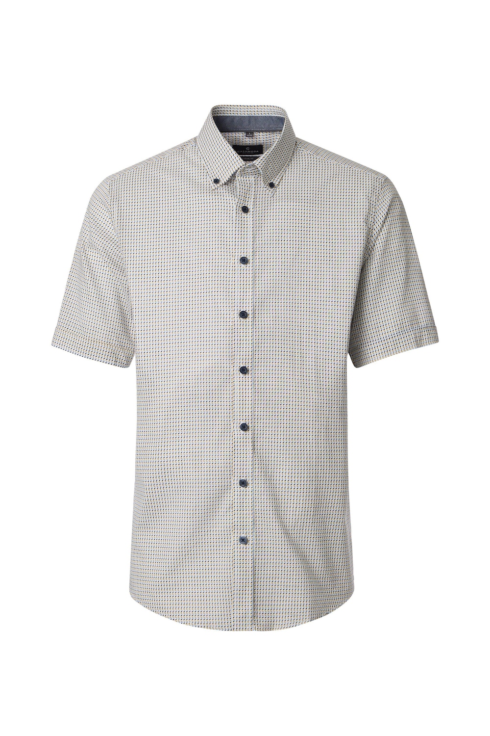 Freizeithemd Kurzarm Print Casual Fit