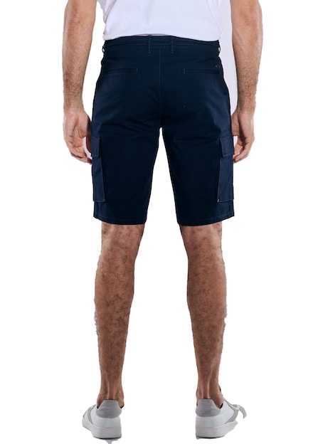 Herren Cargo-Bermuda regular , Saphirblau