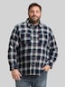 Comfort Fit Flanell-Hemd mit Karomuster