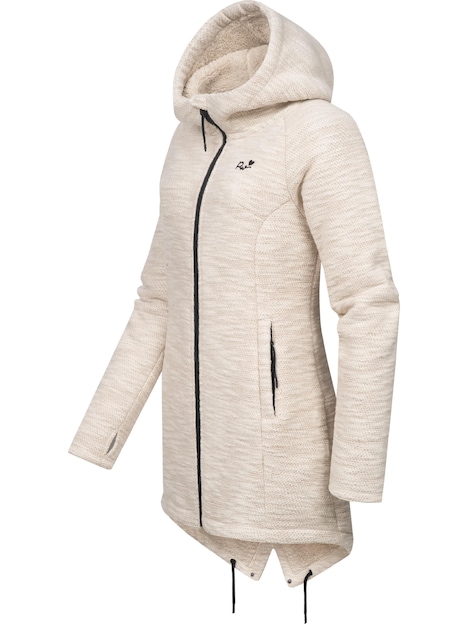 Kapuzenstrickjacke Wingi Melange