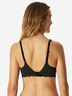 Schiesser Damen Bügel-BH Unique Cotton - schwarz
