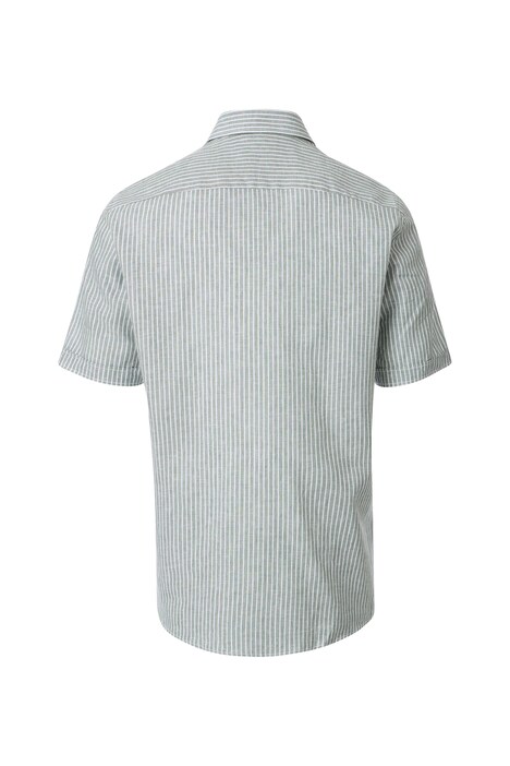 Leinenhemd kurzarm gestreift Casual Fit
