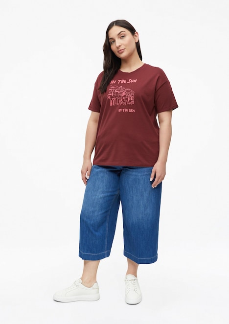 T-Shirt mit Frontprint