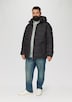 Gesteppte Jacke mit abnehmbarer Kapuze