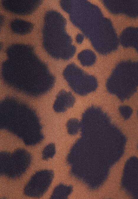 Damen Ausgestellte Bluse - Druck