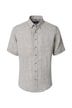 Leinenhemd Kurzarm uni Casual Fit