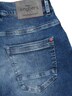 Herren Jeans 5-Pocket Superstretch , Taubenblau