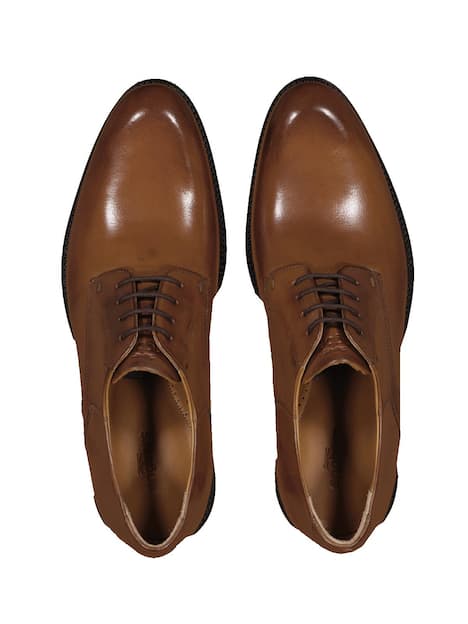 engbers Herren Halbschuh aus Leder , Braun