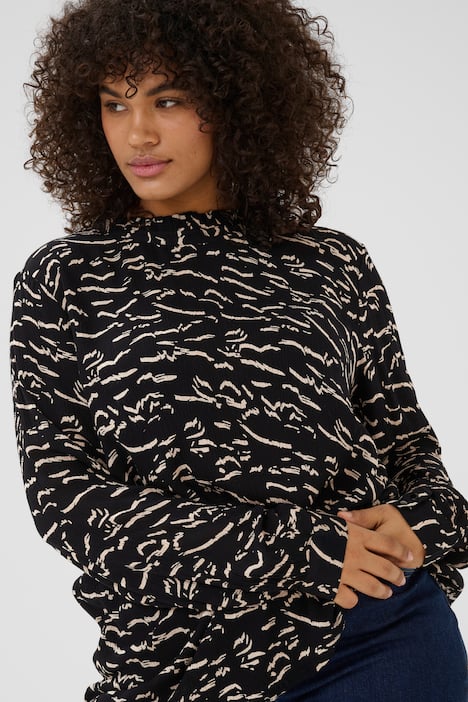 Blouse met lange mouwen Regular fit