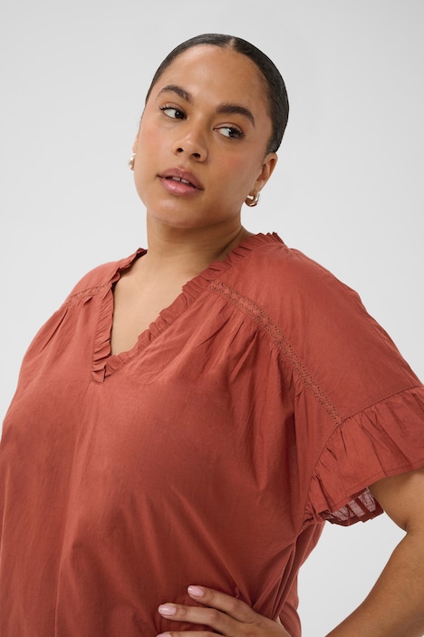 Ärmellose Bluse Regular fit