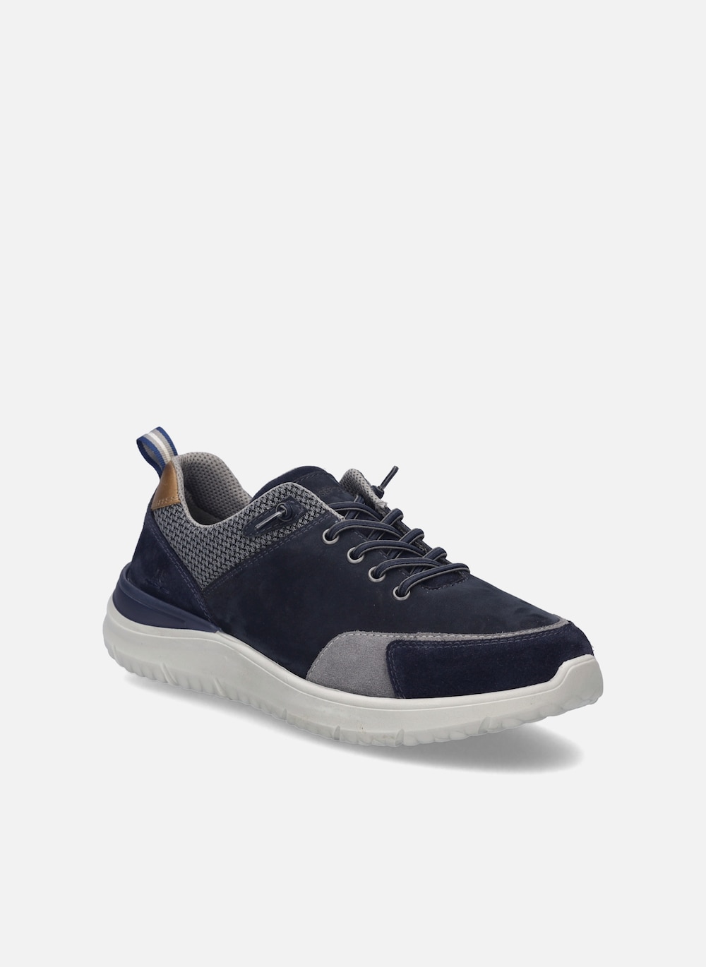 Herren Halbschuh Wales 01, dunkelblau-kombi
